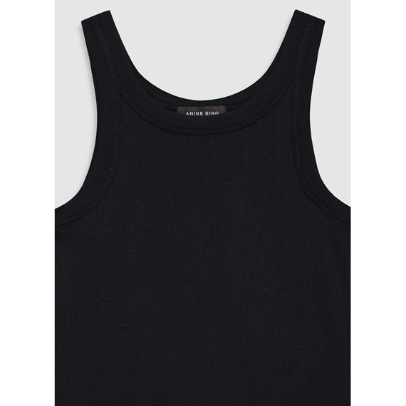 Anine Bing Sixtine Tank Top, Sort